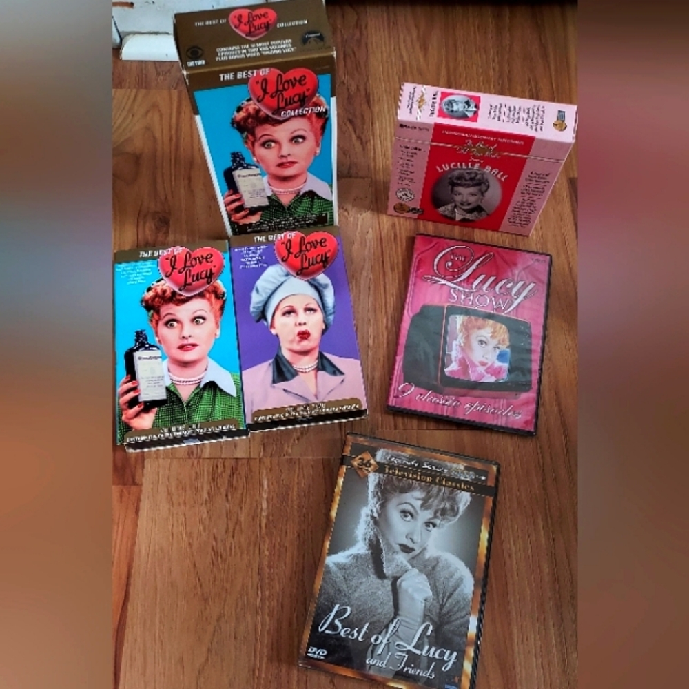Lucille Ball I Love Lucy Show Audio Tapes DVD Sets Gift